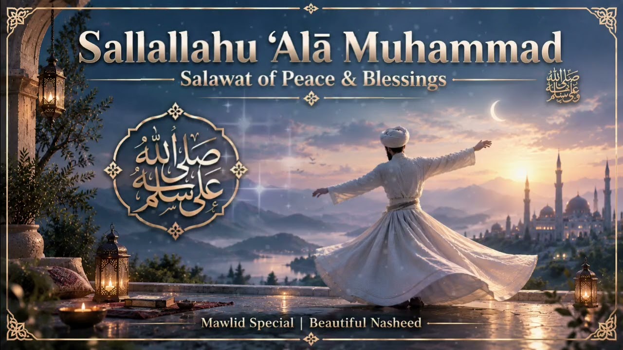 🌙 Peaceful Salawat & Dhikr | Sufi Spiritual Music for Inner Peace