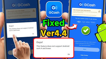 Gcash Android 4.4 Problem 2025 | This Feature Does Not Support Android Ver4.4 And Lower Gcash 2025
