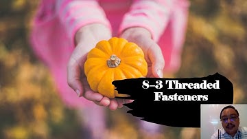 Chapter 8-3: Threaded Fasteners