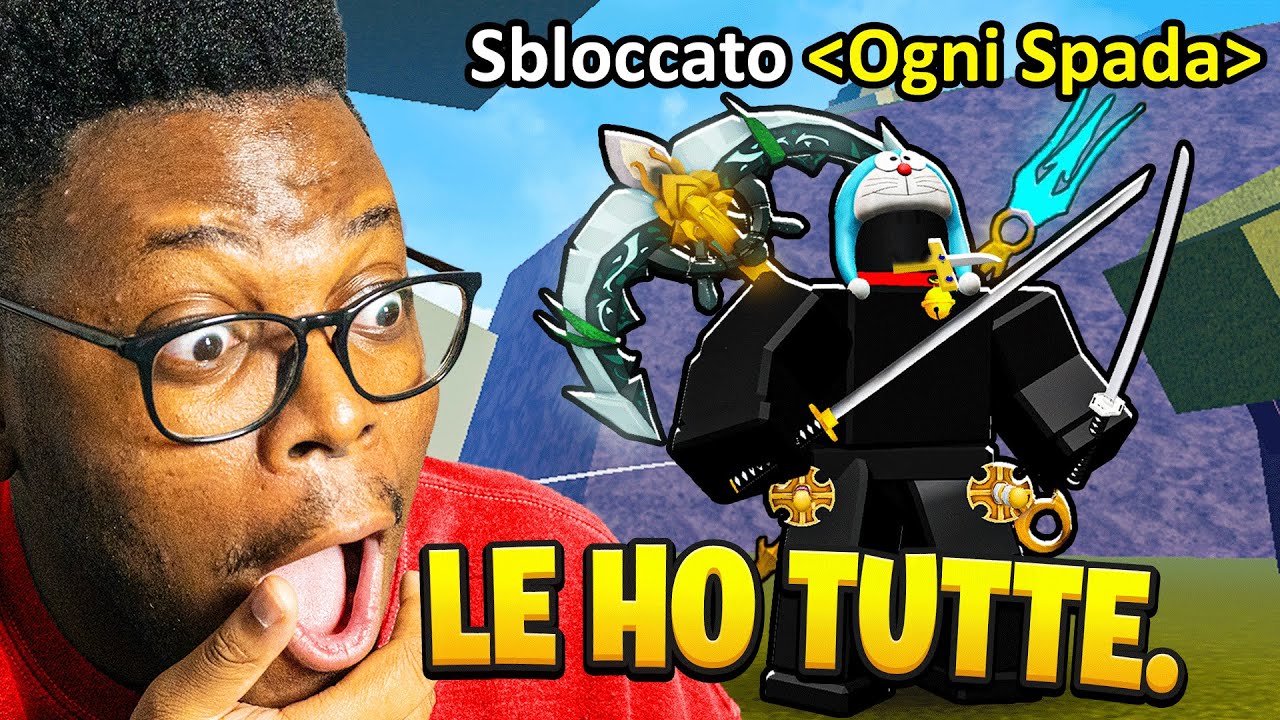 CONQUISTO TUTTE LE SPADE DI ROBLOX BLOX FRUITS