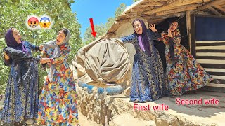 Behind bars: second wife living in first wife's house, first wife kicks her out of house.