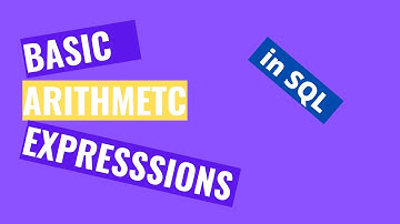 Arithmetic Expressions in SQL 2020