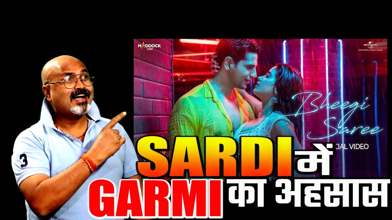 Bheegi Saree | Param Sundari | Sidharth, Janhvi | Sachin Jigar Song | Reaction