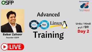 Learn Advanced Linux and DevOps | Live Training | Day 2 | Babar Zahoor