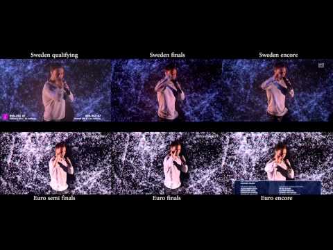 Heroes - Eurovision and Melodifestivalen 6 x Split Screen