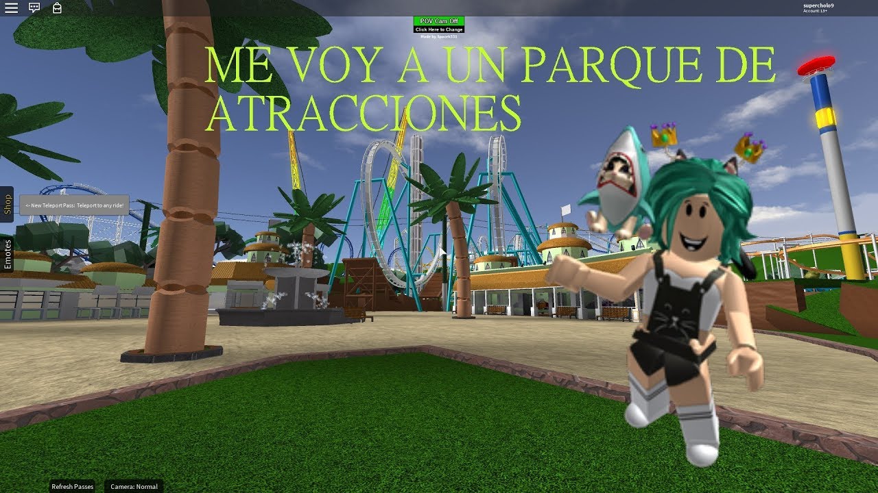 Roblox El Parque De Atracciones Itowngameplay Vloggest - roblox voy al gimnasio vloggest