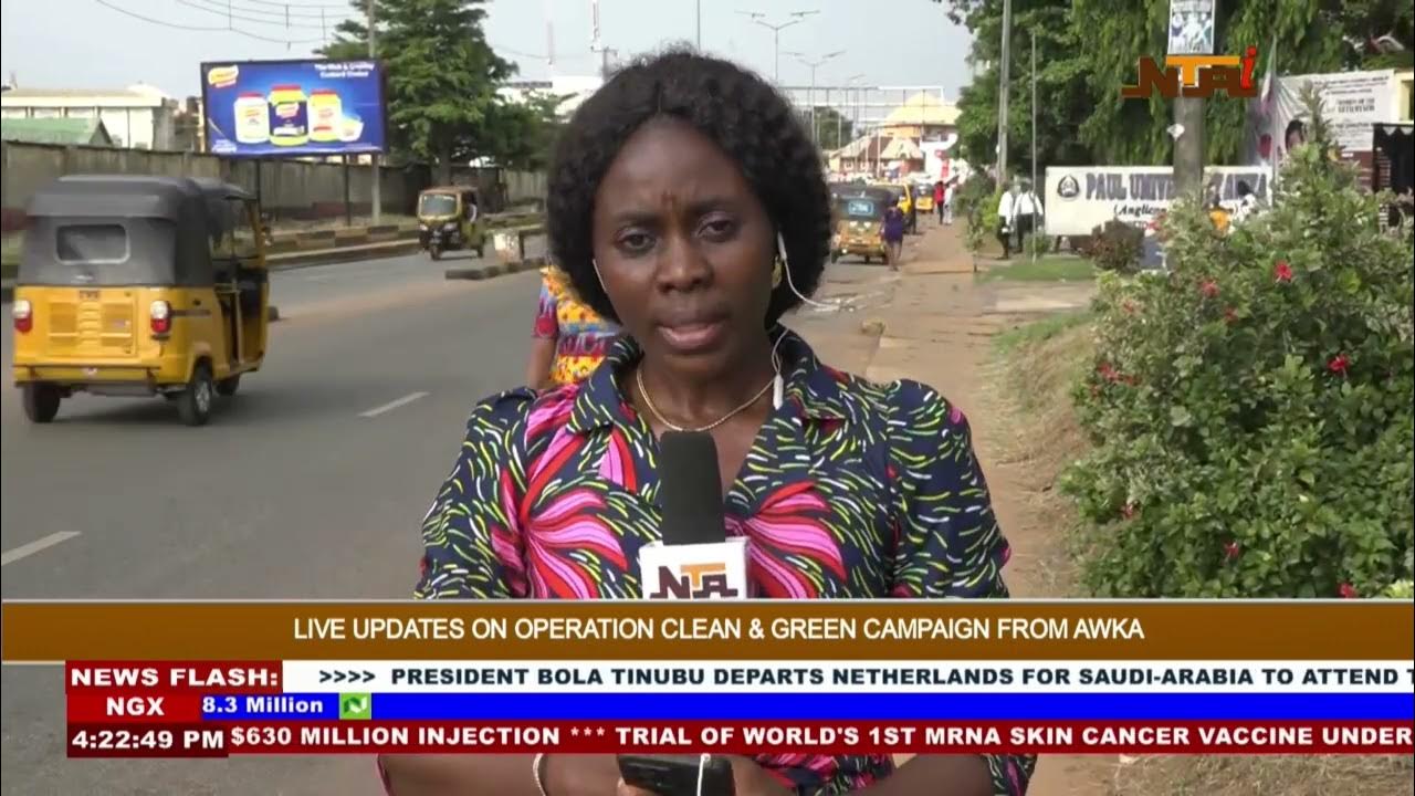 Update On Operation Clean and Green Campaign From Awka | 26th April 2024 | NTA