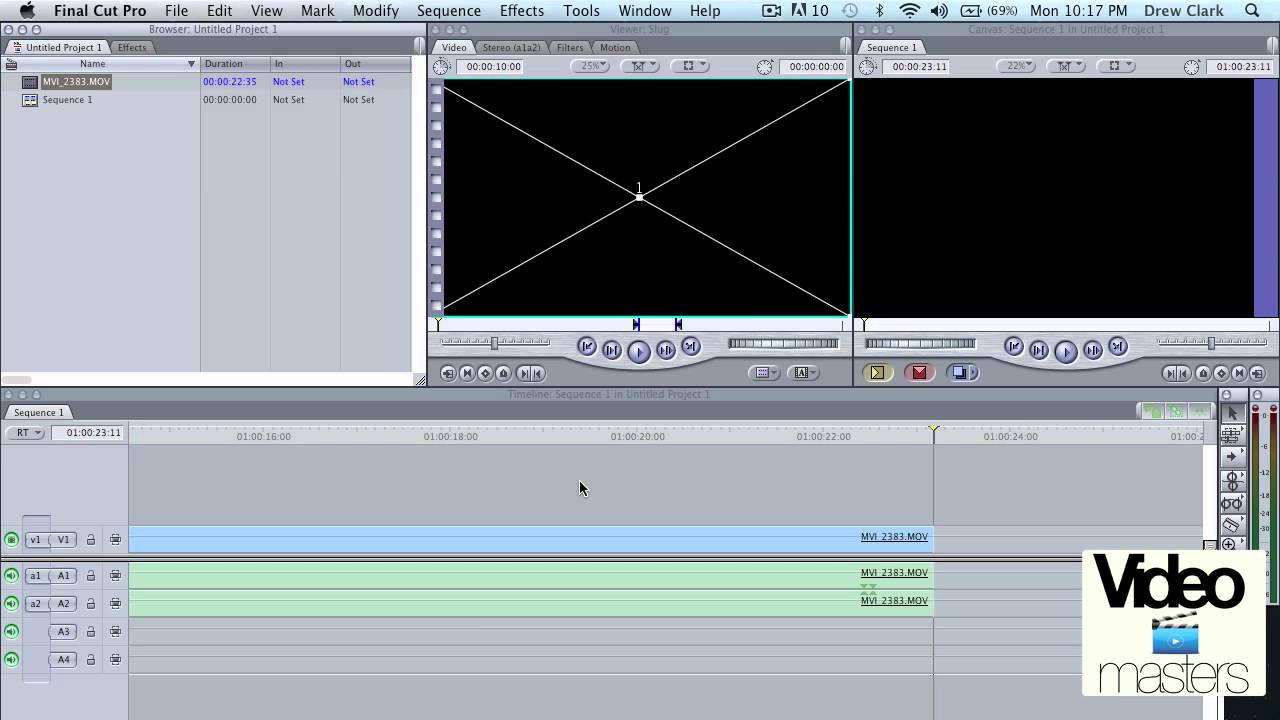 Night Vision Effect Tutorial Final Cut Pro YouTube