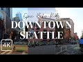 Epic 1+ Hour Bike Ride in Downtown Seattle - SLU, Westlake, SODO, Pioneer Square, Pike Place in 4K