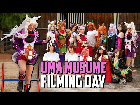 Umamusume Photoshoot Vlog 🐎 Danielle DeNicola