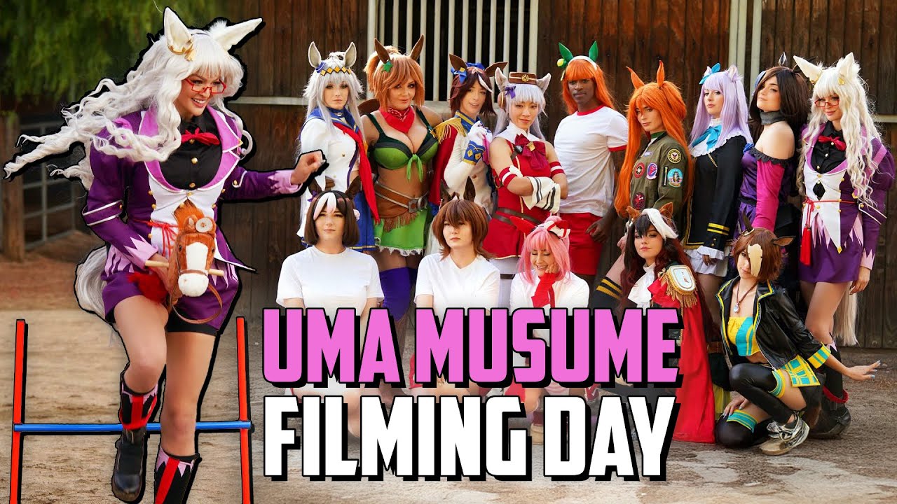 Umamusume Photoshoot Vlog 🐎 Danielle DeNicola