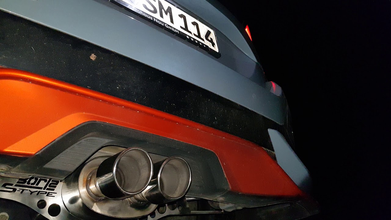 Fk7 borla exhaust YouTube