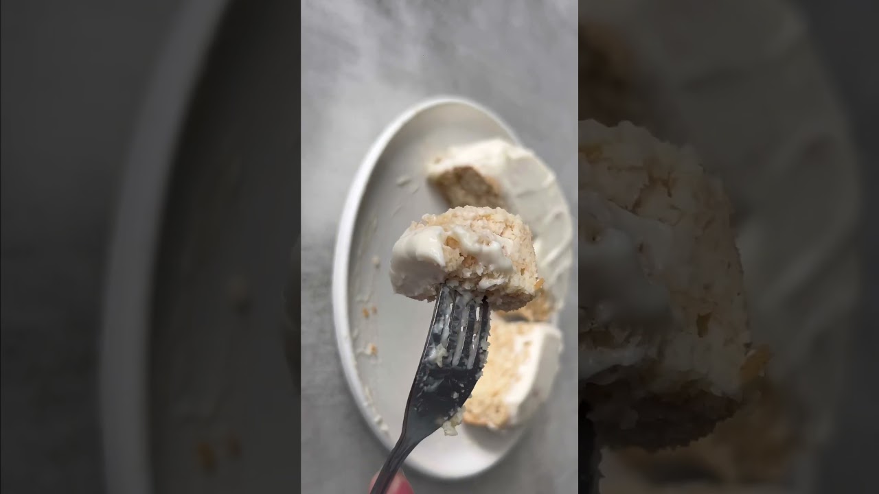 ENTIRE Vanilla Cake for 400 Calories & 54g Protein