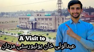 Visit To Awkum Abdul Wali Khan University Mardan Visit To Abdul Wali Khan University Mardan