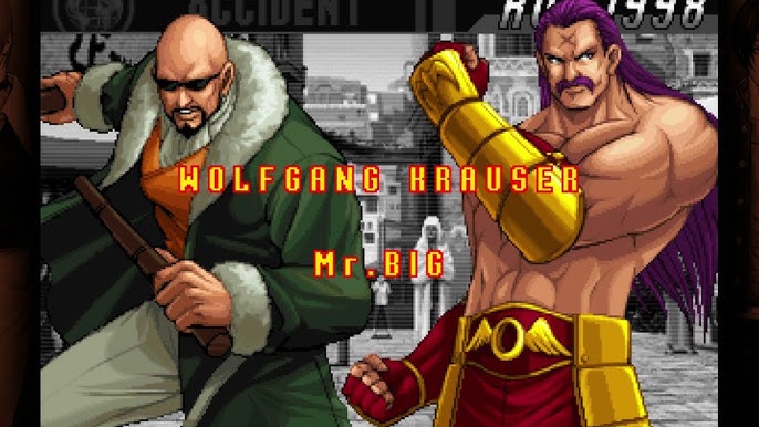 KOF'98 UM [Arcade] - Geese, Krauser & Mr. Big 