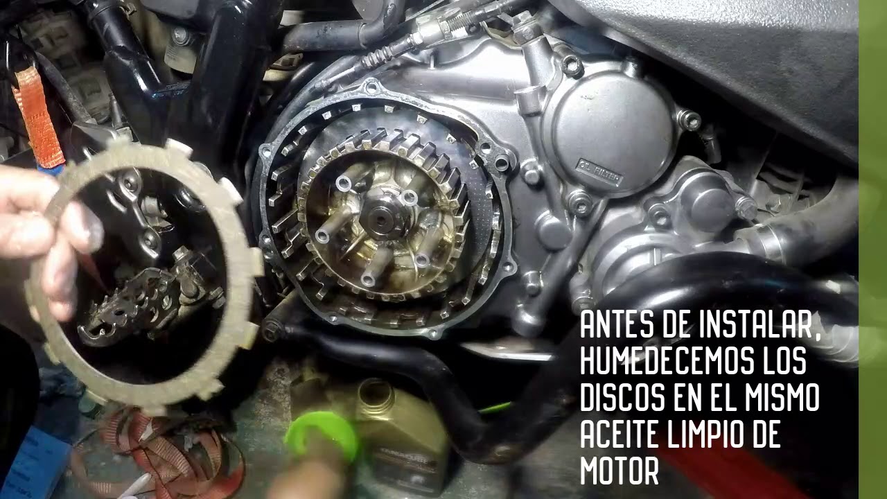 XT660Z CAMBIO DE EMBRAGUE Y PRÁCTICA