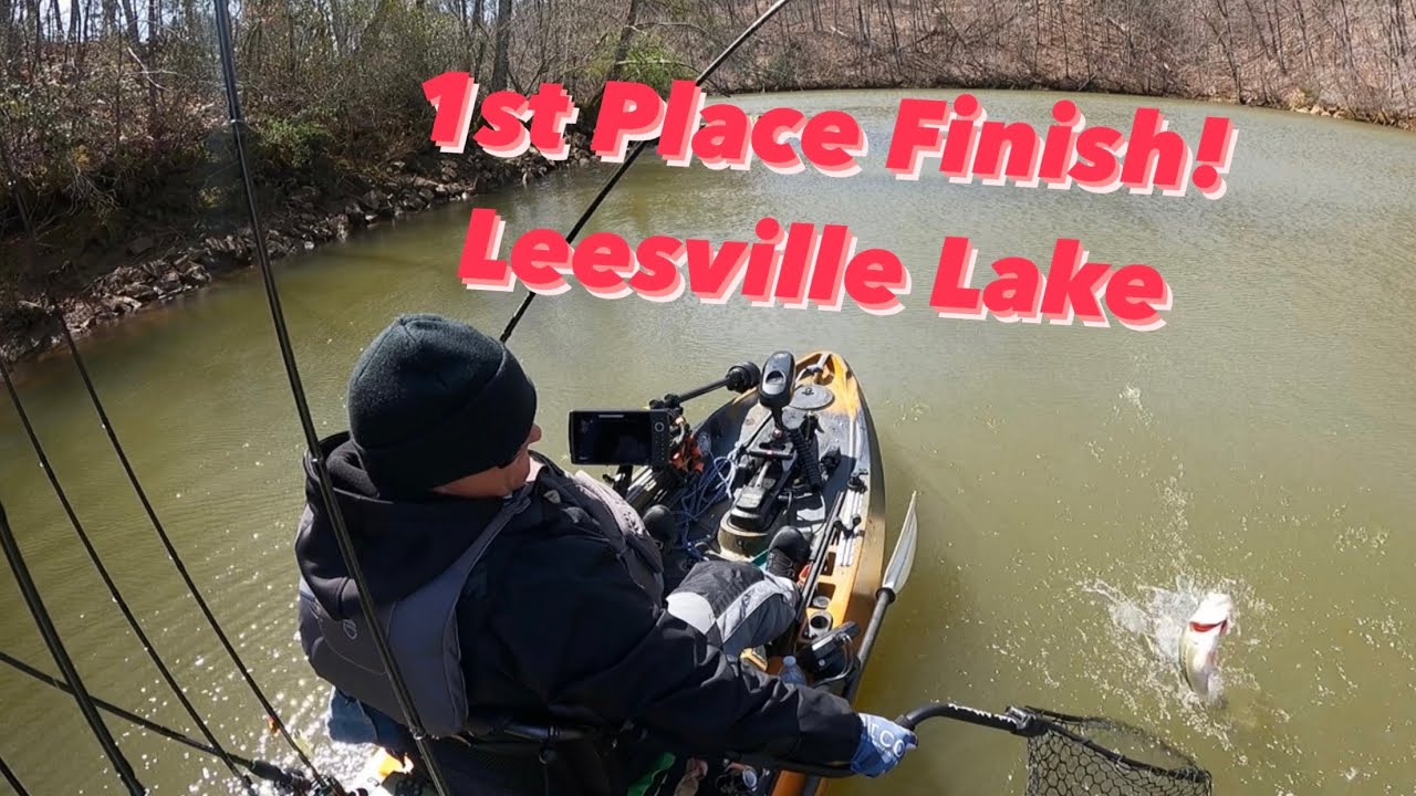 1st Place Finish in Bass Cast Kayak Bass Series at Leesville Lake