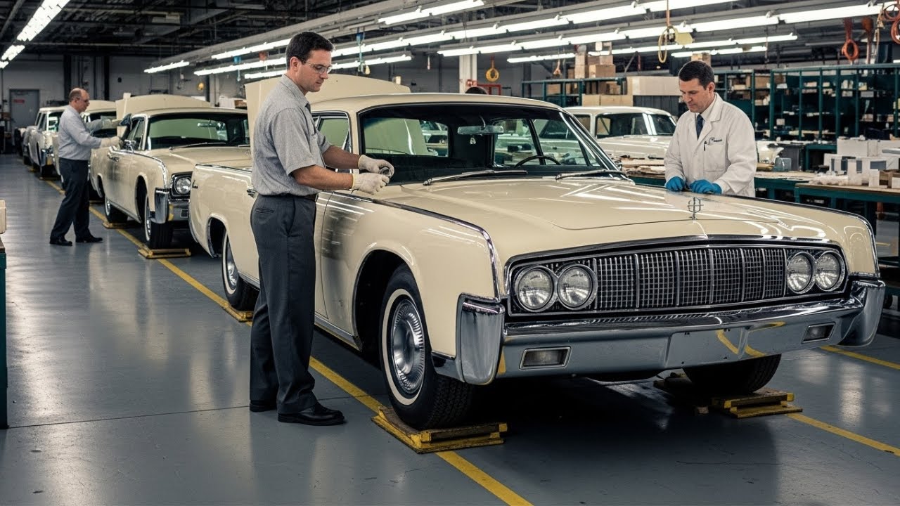 Inside the Lincoln Continental Mark II Factory: How Ford Built a Car That Lost Money on Every Sale