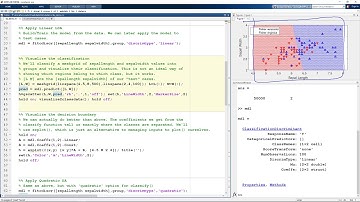 Discriminant Analysis - Matlab Demo