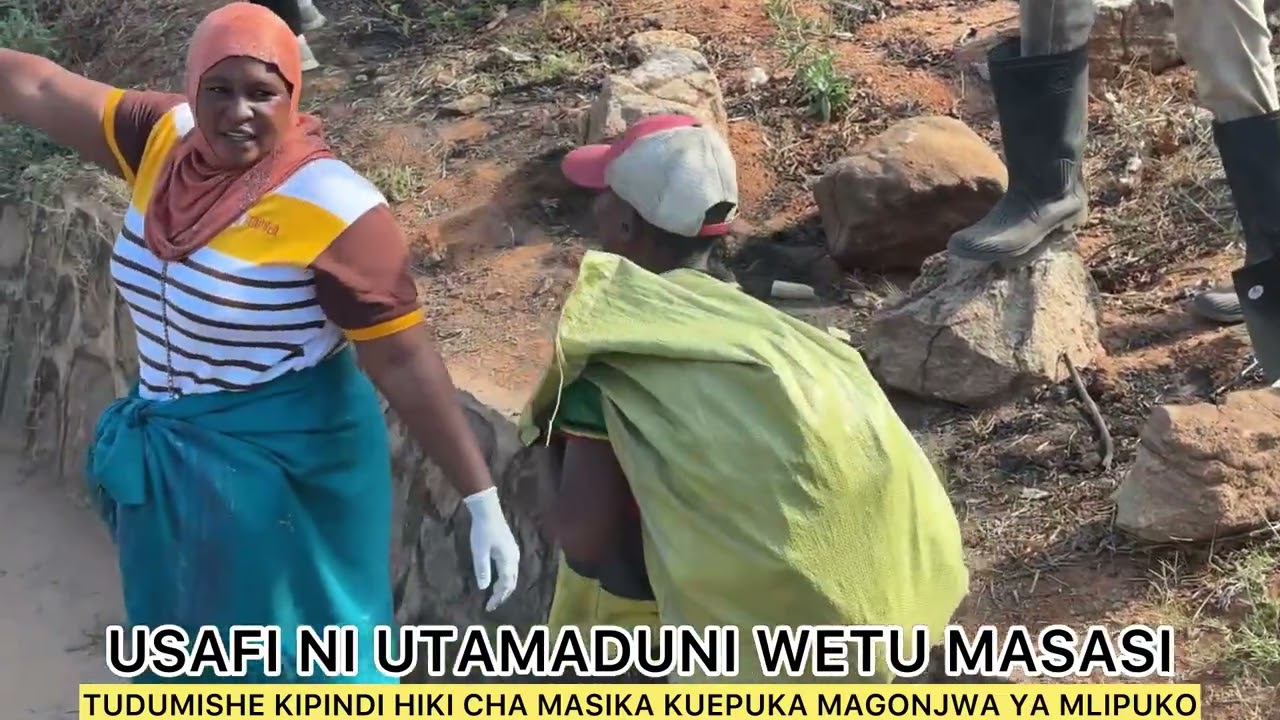 “Usafi ni Utamaduni wetu Masasi” DC Masasi Mhe. Rachel Kassanda