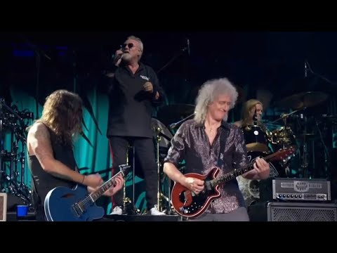 Queen - I'm In Love With My Car - Taylor Hawkins Tribute Concert Wembley 03-09-2022