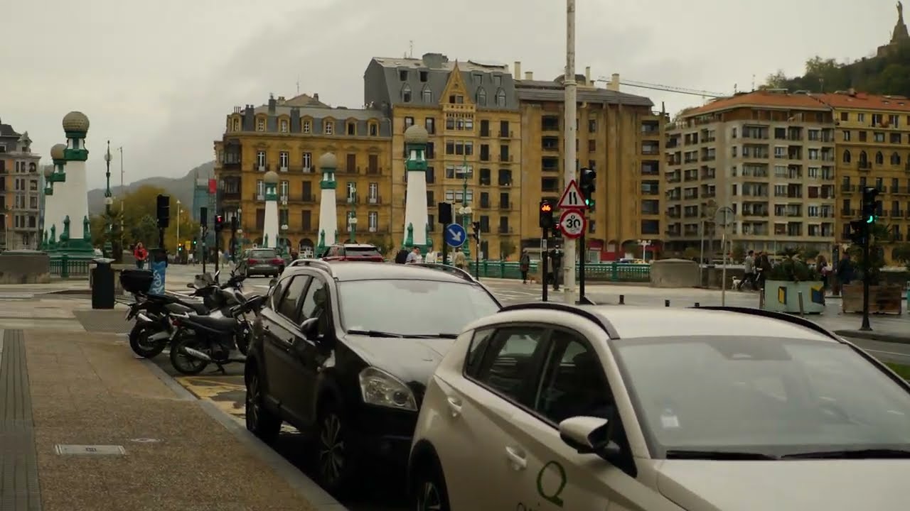 4 км пешком Доностия Сан-Себастьян, пляж Зурриола, Курзал, городские звуки Эускади, Страна Басков