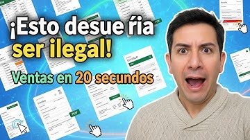 Automatiza tus ventas en Excel: Registra y exporta PDF en 20 segundos