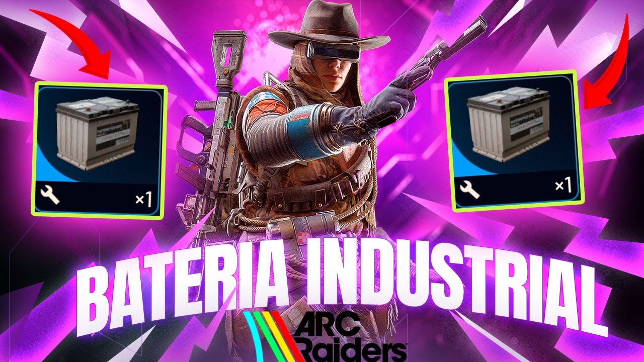 🔋 BATERIA INDUSTRIAL ARC RIDERS: ONDE ENCONTRAR - YouTube