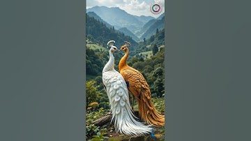 Grace of colors #ai #aianimation #aianimated #aiart #hailuo #animals #hailuoai #piclumen   #peacock