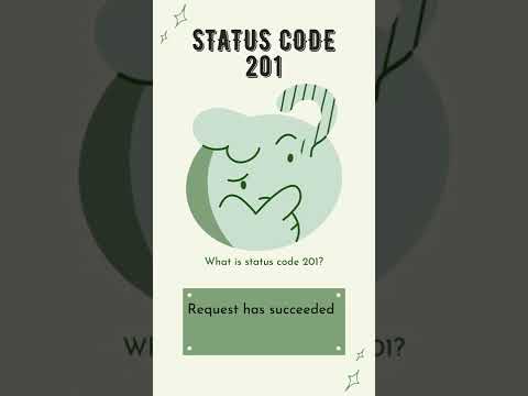 Video: ¿Qué es HTTP 201?