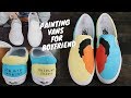 Painting Vans for my Boyfriend (HOW TO) - Childish Gambino Kauai Album Cover