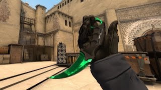 Gamma Karambit Emerald