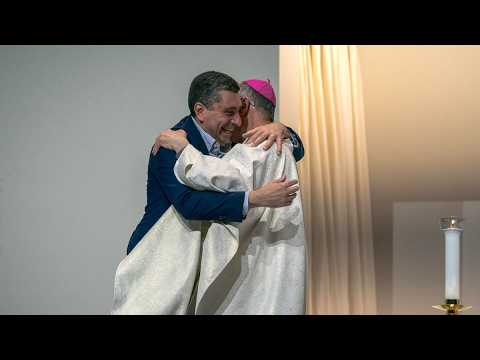 Fraternity Exercises 2026 - Davide Prosperi's greeting to Monsignor Ivan Maffeis
