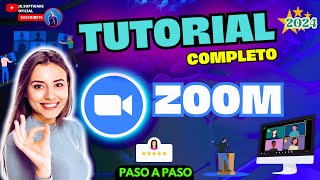 ‍♀Cómo usar Zoom  paso a paso tutorial completo 2024