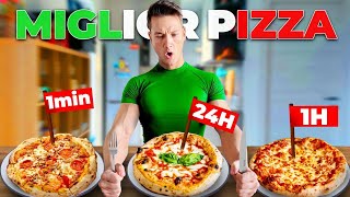 PIZZA 1min vs 1h vs 24h