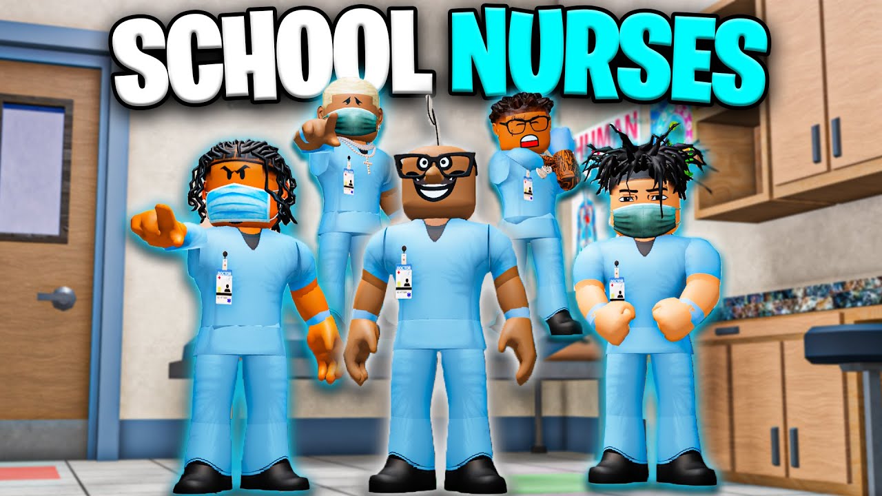 YouTubers Became SCHOOL NURSES In Roblox Fight in A School