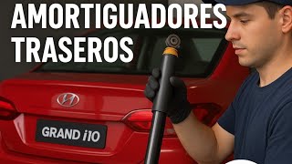 change of rear shock absorbers grand i10, i20 Hyundai/kia picanto/