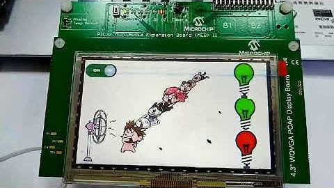 Greata Microchip PIC32MZ Graphics Demo