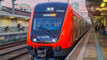 TIC Trens Primeiro Dia da Operação Série 9500 (D730) Na Linha 7 Rubi 
