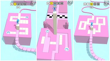 STACKY DASH FUNNY GAME PLAY #3 | 3D GAME ON ANDROID/IOS