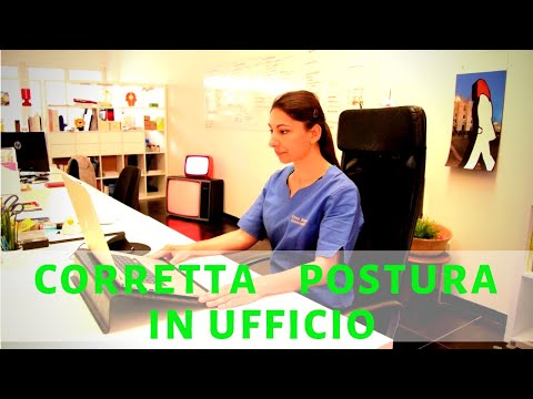 Video: Sedia anatomica per lavorare al computer