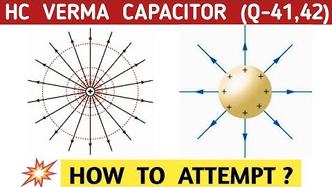 HC VERMA CAPACITOR SOLUTION , (Q-41,42) I HCV CHAPTER 31 EXERCISE I ELECTROSTATIC I PHYSICS CLASS 12