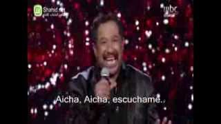 Cheb Khaled - Aicha - Subtitulada al español - Spanish Musica arabe - Directo, Live Arab Idol