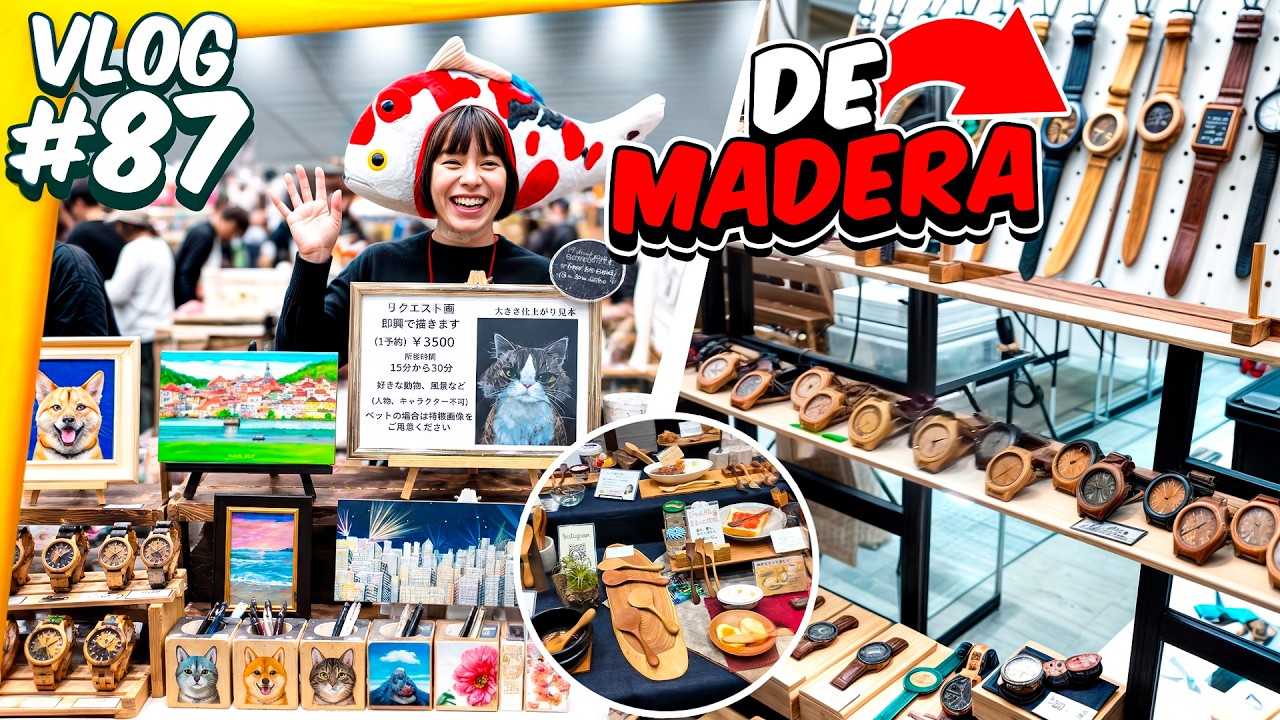 Fuimos al mercado artesanal más grande de Japón (y nos quedamos todo el día)
