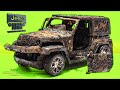 Restoration Damaged Jeep Wrangler Model car | Restoration Diecast Car ( JEEP )