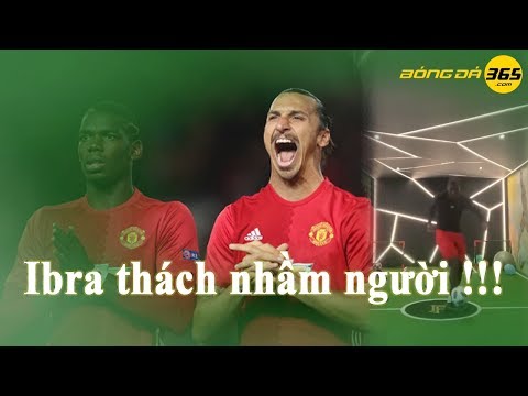 Pogba đáp trả lời thách thức tâng bóng kỹ thuật từ Ibrahimovic