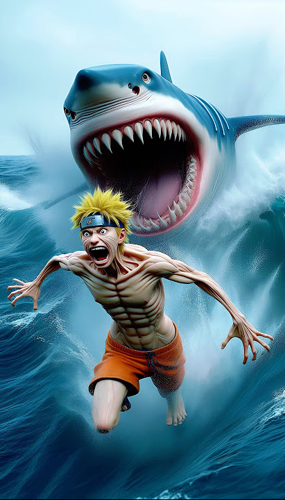 Luffy Saves Naruto During Treasure Hunt! 😱🔥 #shorts #naruto #anime