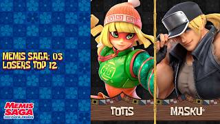 ToTis vs. MASKU* - Losers Top 12 - Memis Saga #3 screenshot 1