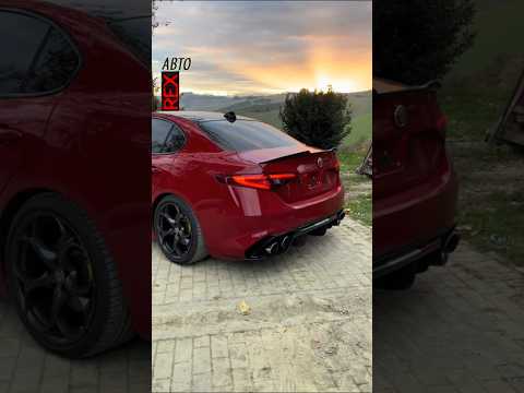 Чудо или нет? Alfa Romeo Giulia #automobile