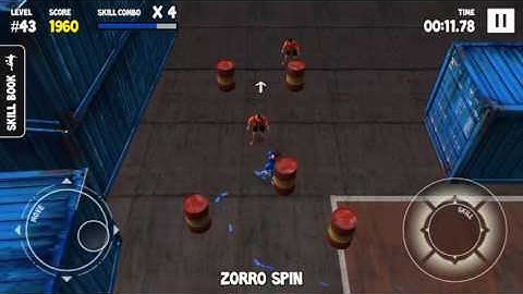 Watch how I scored 3 694 points on my Level 43 Skill Run! #skilltwinsfootballgame @SkillTwins